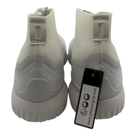 Adidas Kith x‎ AlphaBounce Zip Shoes Mens Sz 10 Crystal White Sneakers DA9707